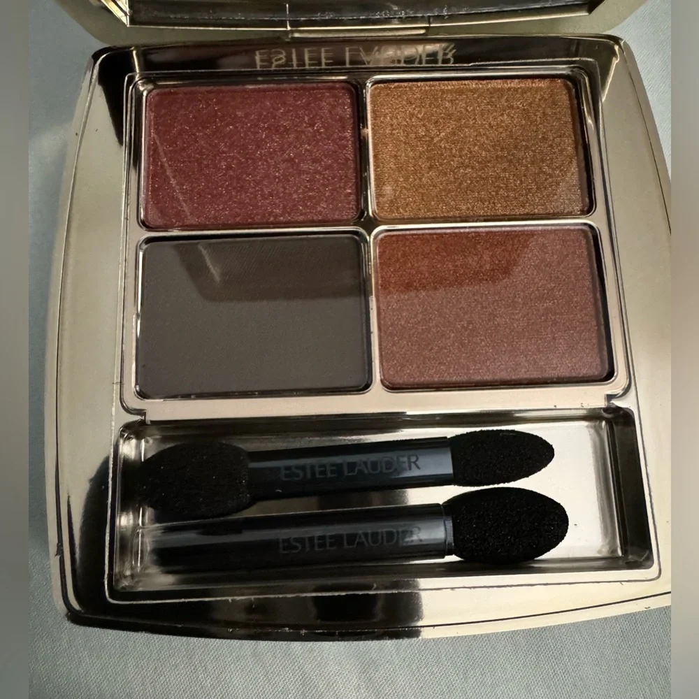 NIB Estée Lauder Pure Color Envy Luxe Eyeshadow Quad in Wild Earth, 0.21 oz/6g